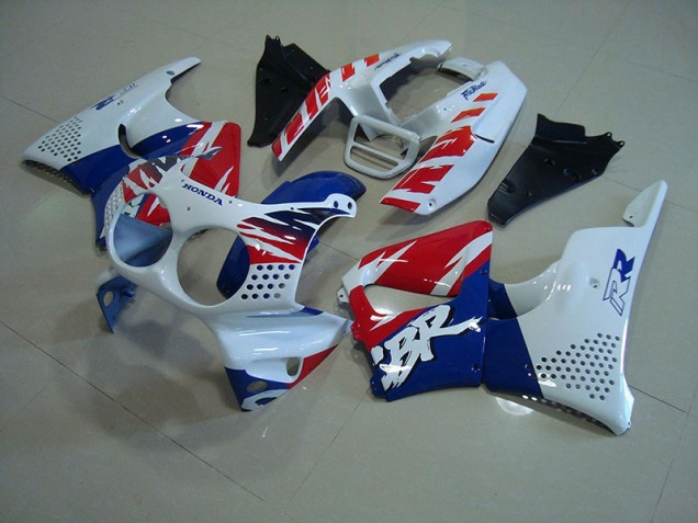 1992-1993 White Blue Red Honda CBR900RR 893 Motorcycle Fairings 1992-1993 White Blue Red Honda CBR900RR 893 Motorcycle Fairings