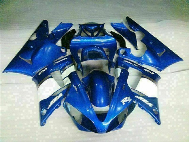 2000-2001 Blue Yamaha YZF R1 Motorcycle Fairings & Bodywork