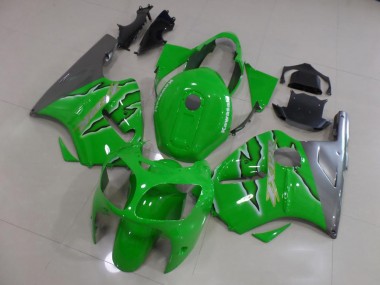 2000-2001 Green Flame Kawasaki Ninja ZX12R Motorcycle Fairings & Bodywork