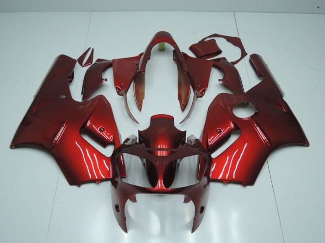 2000-2001 Red Kawasaki Ninja ZX12R Motorcycle Fairings & Bodywork