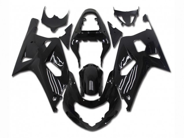 2001-2003 Black Suzuki GSXR 600/750 Abs Fairing Kits 2001-2003 Black Suzuki GSXR 600/750 Abs Fairing Kits