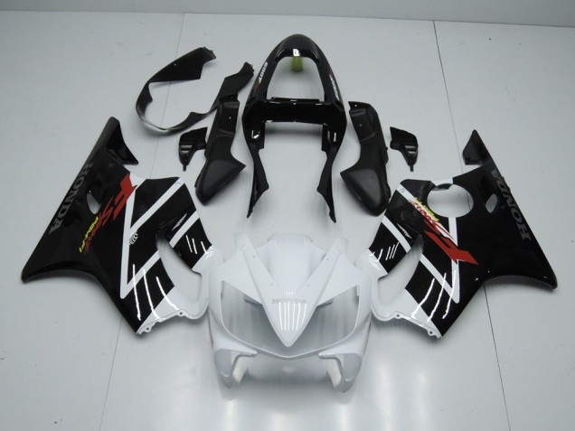 2001-2003 Black White Honda CBR600 F4I Motorcycle Fairings 2001-2003 Black White Honda CBR600 F4I Motorcycle Fairings
