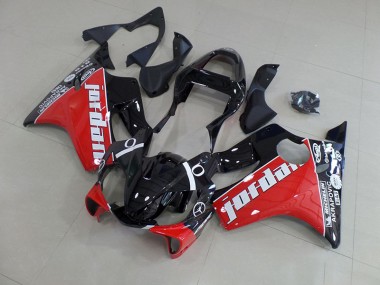 2001-2003 Red Jordan Honda CBR600 F4I Motorcycle Fairings