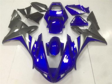 2002-2003 Blue Grey Yamaha YZF R1 Motorcycle Fairings
