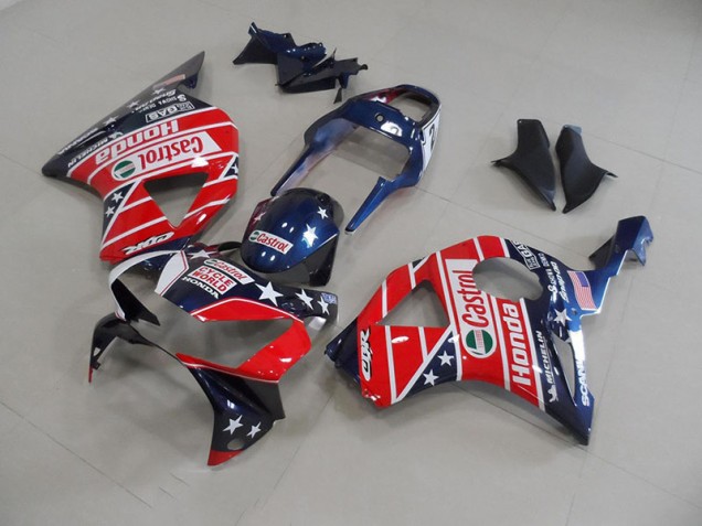 2002-2003 Dark Blue Star Honda CBR900RR 954 Motorcycle Fairings 2002-2003 Dark Blue Star Honda CBR900RR 954 Motorcycle Fairings