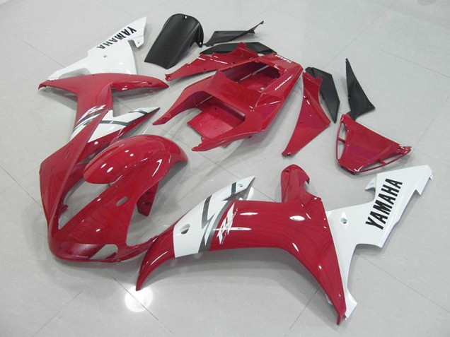 2002-2003 Red White Yamaha YZF R1 Motorcycle Fairings 2002-2003 Red White Yamaha YZF R1 Motorcycle Fairings