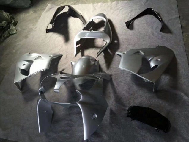 2002-2003 Silver Glossy Black Kawasaki Ninja ZX9R Motorcycle Fairings & Bodywork & Bodywork