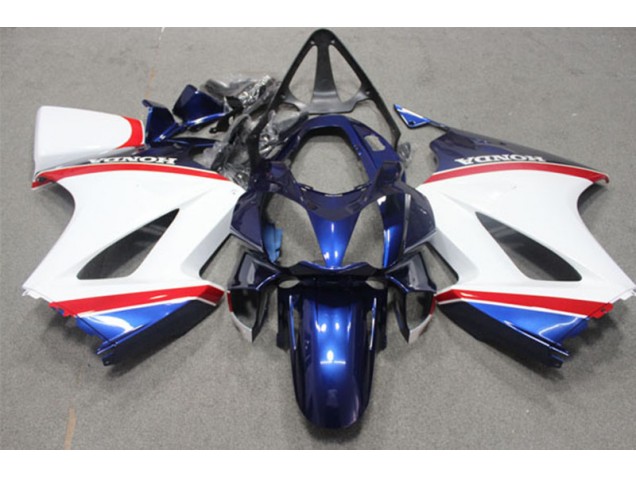 2002-2013 Blue White Honda VFR800 Motorcycle Fairings 2002-2013 Blue White Honda VFR800 Motorcycle Fairings