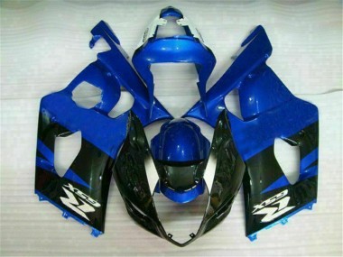 2003-2004 Blue Black Suzuki GSXR 1000 Motorcycle Fairings