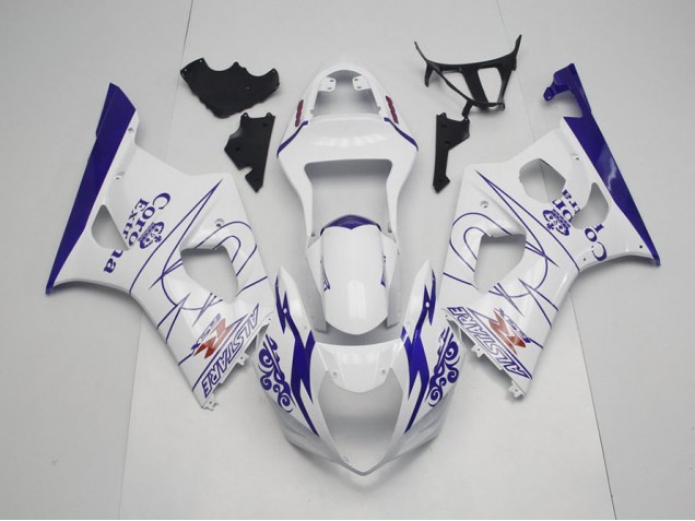 2003-2004 Blue Whie Corona Suzuki GSXR 1000 Motorcycle Fairings