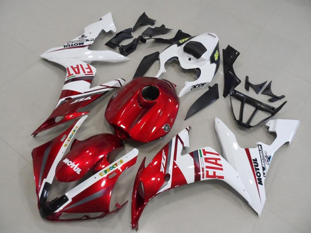 2004-2006 Tri Colour Yamaha YZF R1 Motorcycle Fairings