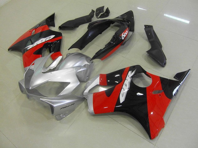 2004-2007 Black Red Silver Honda CBR600 F4i Motorcycle Fairings & Bodywork 2004-2007 Black Red Silver Honda CBR600 F4i Motorcycle Fairings & Bodywork
