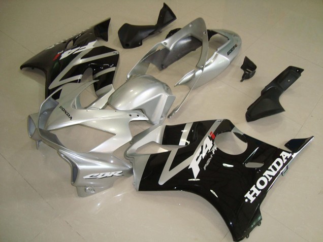2004-2007 Black Silver Honda CBR600 F4i Motorcycle Fairings & Bodywork 2004-2007 Black Silver Honda CBR600 F4i Motorcycle Fairings & Bodywork