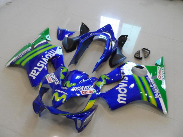 2004-2007 Movistar Honda CBR600 F4i Motorcycle Fairings 2004-2007 Movistar Honda CBR600 F4i Motorcycle Fairings