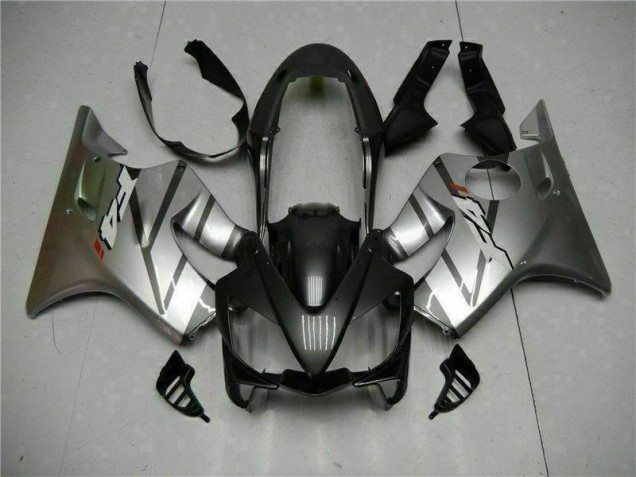 2004-2007 Silver Black Honda CBR600 F4i Motorcycle Fairings