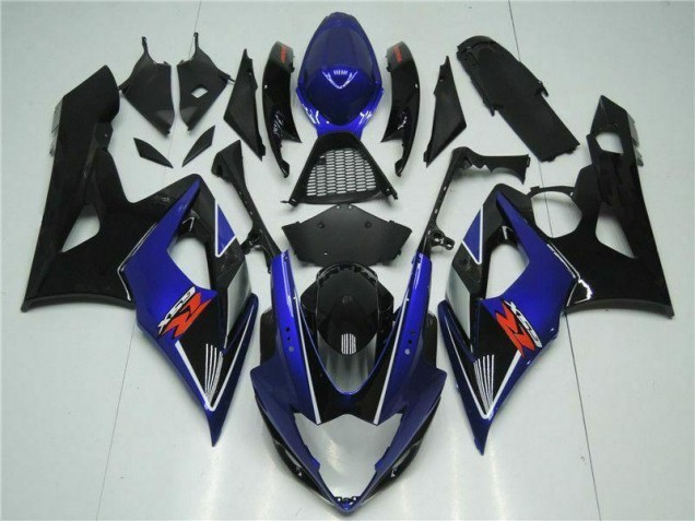 2005-2006 Blue Black Suzuki GSXR 1000 Motorcycle Fairings 2005-2006 Blue Black Suzuki GSXR 1000 Motorcycle Fairings
