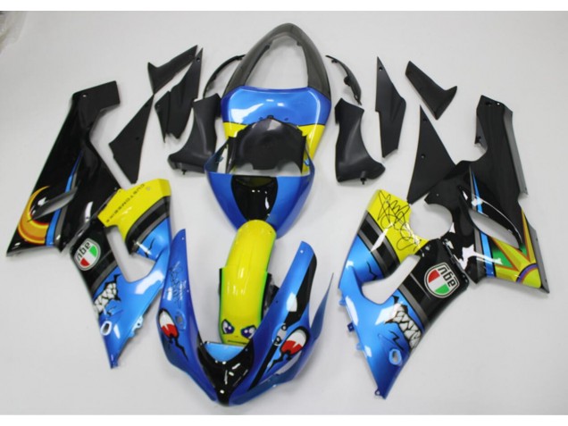 2005-2006 Shark Kawasaki Ninja ZX6R Motorcycle Fairings 2005-2006 Shark Kawasaki Ninja ZX6R Motorcycle Fairings