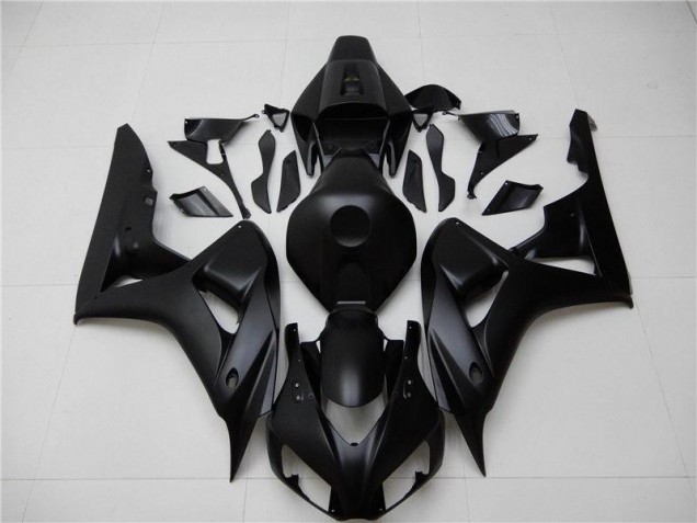 2006-2007 Matte Black Honda CBR1000RR Motorcycle Fairings