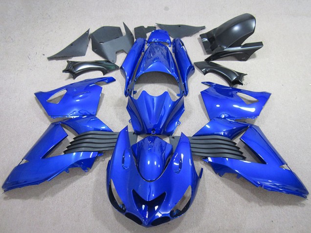2006-2011 Blue Kawasaki Ninja ZX14R Motorcycle Fairings 2006-2011 Blue Kawasaki Ninja ZX14R Motorcycle Fairings
