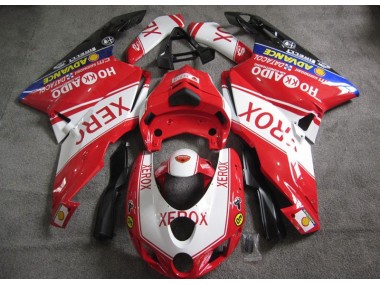 2006 Red Xerox Ducati 749 Motorcycle Fairings