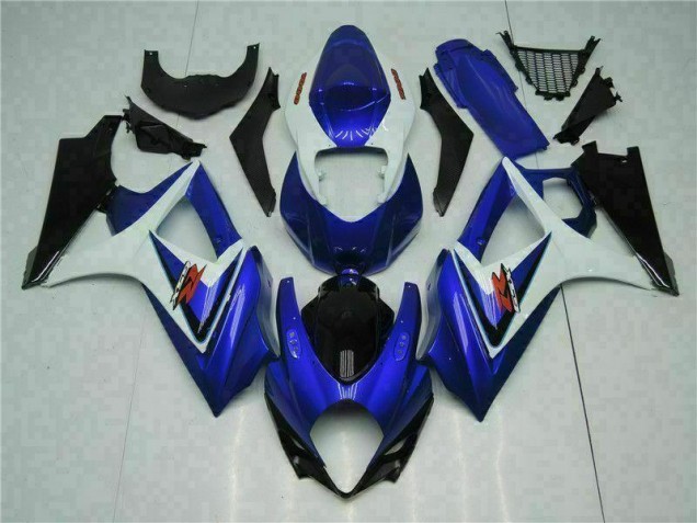 2007-2008 Blue Suzuki GSXR 1000 Motorcycle Fairings 2007-2008 Blue Suzuki GSXR 1000 Motorcycle Fairings