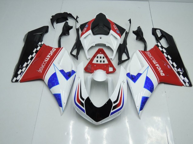 2007-2012 Star No Number Ducati 848 1098 1198 Motorcycle Fairings