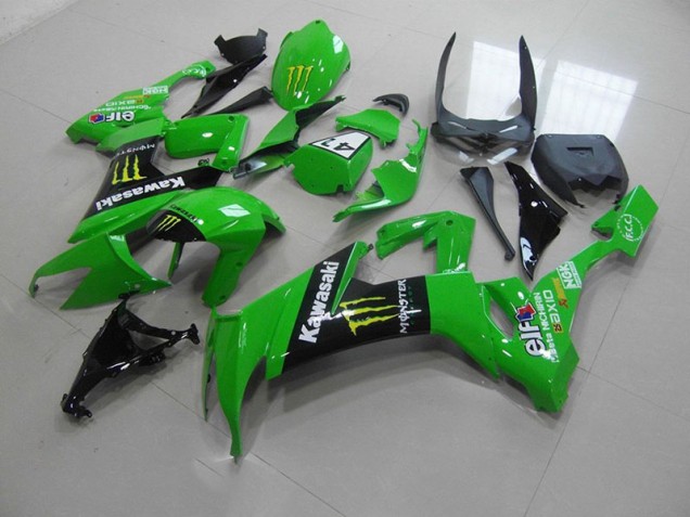 2008-2010 Green Monster 41 Kawasaki Ninja ZX10R Motorcycle Fairings