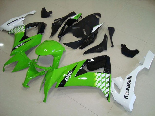 2008-2010 Limed Green Kawasaki Ninja ZX10R Motorcycle Fairings