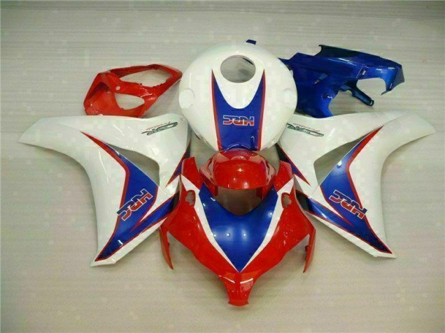 2008-2011 Red White Blue Honda CBR1000RR Motorcycle Fairings