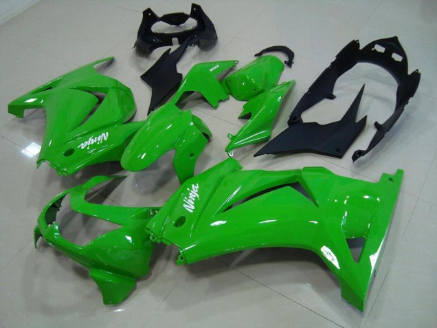 2008-2012 Green Kawasaki Ninja ZX250R Motorcycle Fairings & Bodywork