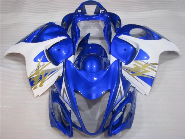2008-2019 Blue White Suzuki GSXR 1300 Motorcycle Fairings & Bodywork & Bodywork 2008-2019 Blue White Suzuki GSXR 1300 Motorcycle Fairings & Bodywork & Bodywork