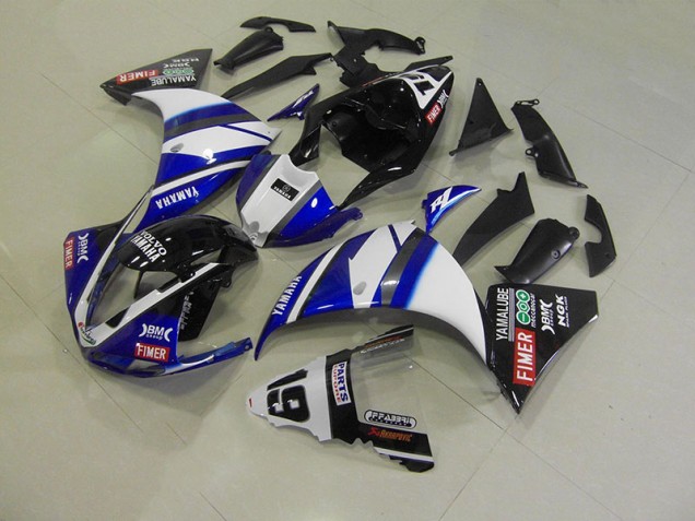 2009-2011 Blue Black Yamaha YZF R1 Motorcycle Fairings