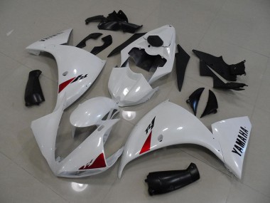 2009-2011 White Black Yamaha YZF R1 Motorcycle Fairings