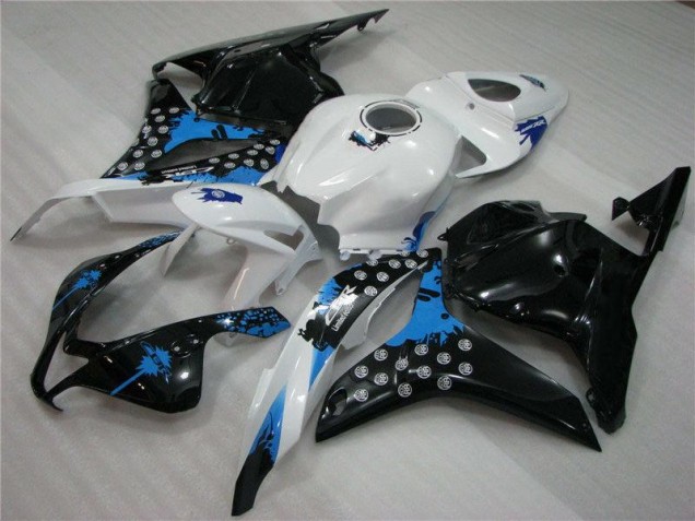 2009-2012 Black White Blue Honda CBR600RR Motorcycle Fairings 2009-2012 Black White Blue Honda CBR600RR Motorcycle Fairings