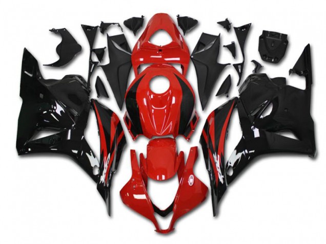 2009-2012 Red Black Honda CBR600RR Motorcycle Fairings 2009-2012 Red Black Honda CBR600RR Motorcycle Fairings