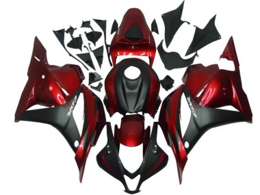2009-2012 Red Black Honda CBR600RR Plastics Motorcycle Fairings