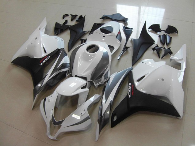 2009-2012 White Black Grey Honda CBR600RR Motorcycle Fairings 2009-2012 White Black Grey Honda CBR600RR Motorcycle Fairings
