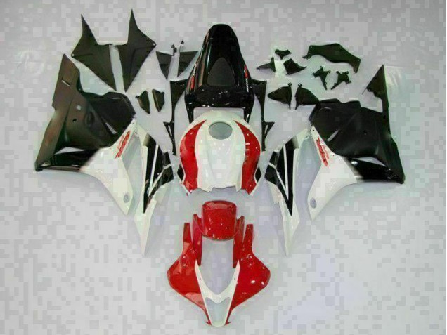2009-2012 White Black Red Honda CBR600RR Motorcycle Fairings 2009-2012 White Black Red Honda CBR600RR Motorcycle Fairings
