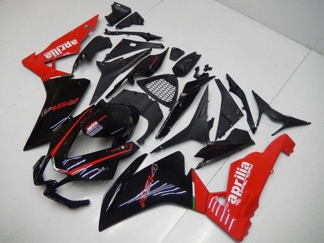 2009-2015 Black White Aprilia RSV4 Motorcycle Fairings 2009-2015 Black White Aprilia RSV4 Motorcycle Fairings