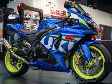 2009-2016 Blue White Suzuki GSXR1000 Motorcycle Fairings & Bodywork