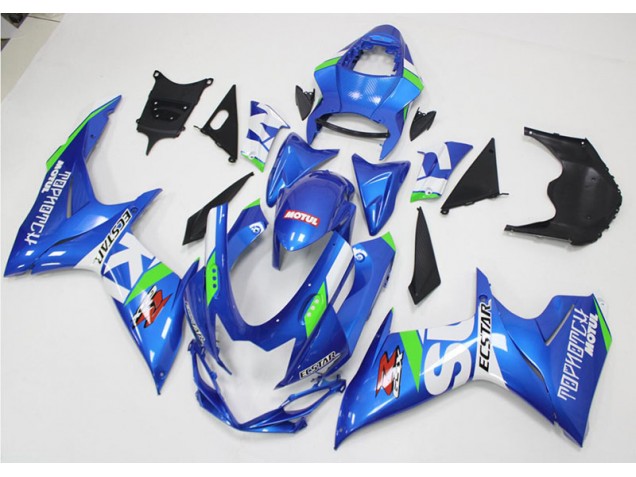 2011-2020 Blue White Green Suzuki GSXR 600/750 Motorcycle Fairings 2011-2020 Blue White Green Suzuki GSXR 600/750 Motorcycle Fairings