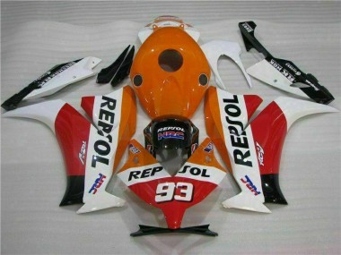 2012-2016 Orange Honda CBR1000RR Motorcycle Fairings & Bodywork