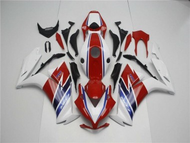 2012-2016 Red White Blue Honda CBR1000RR Motorcycle Fairings