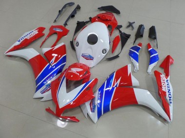 2012-2016 White Red TT Legend Honda CBR1000RR Motorcycle Fairings