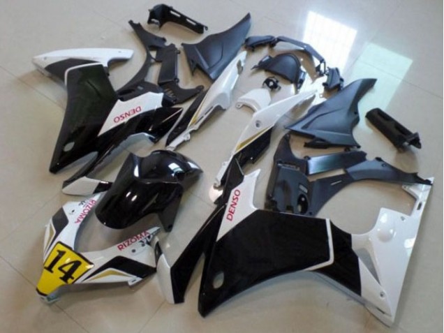 2013-2015 Black White Honda CBR500RR Motorcycle Fairings 2013-2015 Black White Honda CBR500RR Motorcycle Fairings