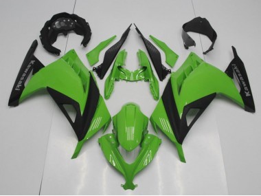 2013-2016 OEM Style Green Kawasaki Ninja ZX300R Motorcycle Fairings & Bodywork