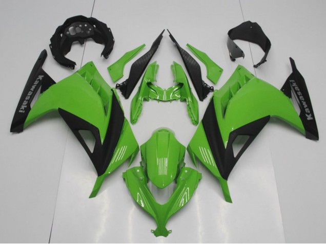 2013-2016 OEM Style Green Kawasaki Ninja ZX300R Motorcycle Fairings & Bodywork 2013-2016 OEM Style Green Kawasaki Ninja ZX300R Motorcycle Fairings & Bodywork