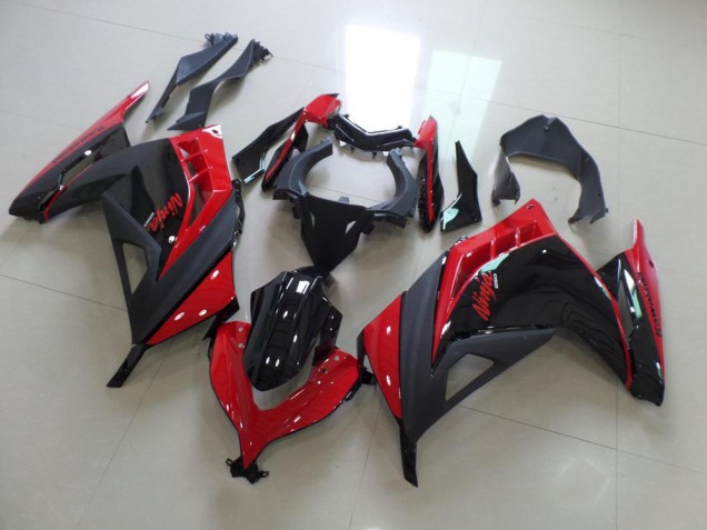 2013-2016 Red Black Kawasaki Ninja ZX300R Motorcycle Fairings & Bodywork 2013-2016 Red Black Kawasaki Ninja ZX300R Motorcycle Fairings & Bodywork