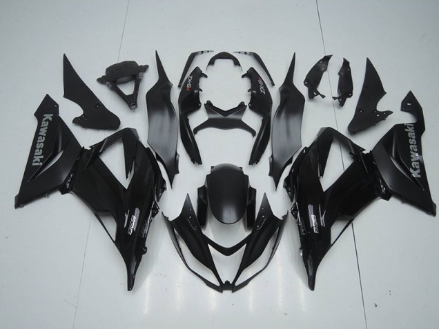 2013-2018 Matte Black Kawasaki Ninja ZX6R Motorcycle Fairings
