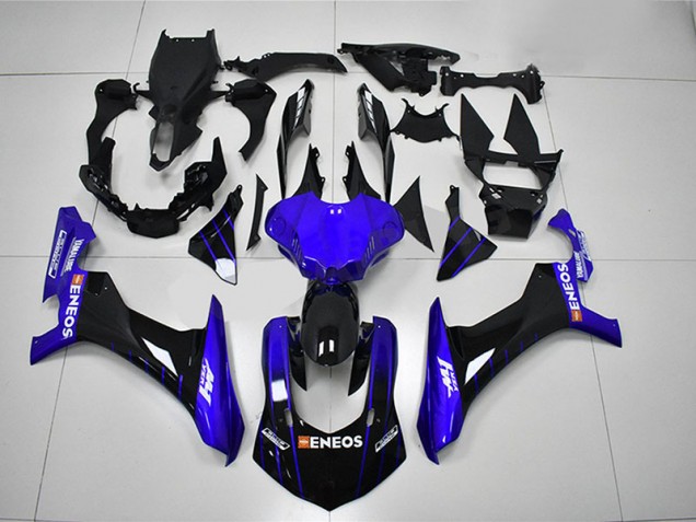 2015-2019 Blue Black Yamaha YZF R1 Motorcycle Fairings